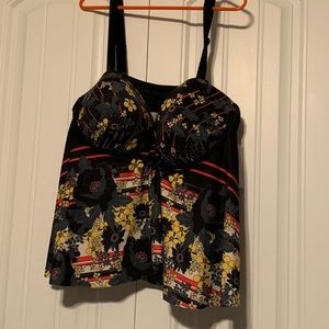 NWT Swimsuits For All Tankini Top